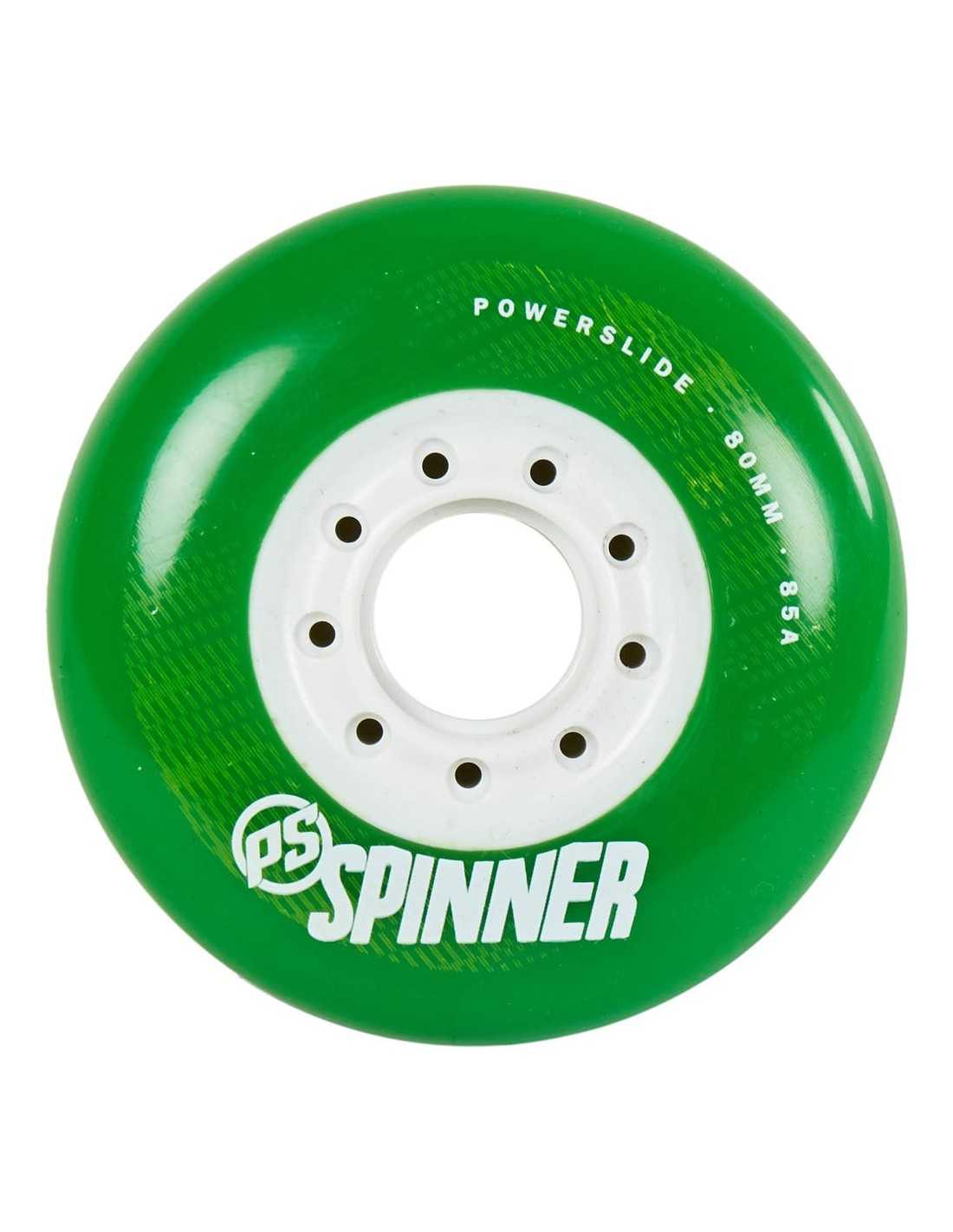 Spin 80. Колесо 80мм. Powerslide Spinner 110 Yellow.
