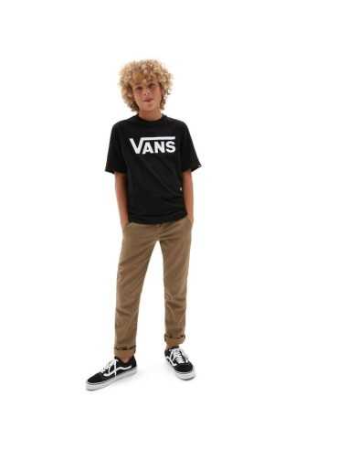 VANS T-SHIRT - CLASSIC BOYS BLACK/WHITE